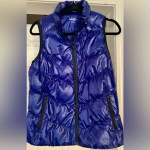 Beautiful blue puffy vest by Ralph Lauren medium women’s